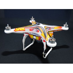 Pre-Cut Body Sticker Set (Red) - Phantom 2