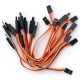 150mm 22AWG JR extension leads with Hook (10pcs)