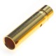 Connector : 4.0mm gold plated Female plug (10pcs)