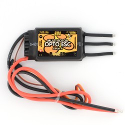 DISC.. Opto Multirotor SimonK ESC 60Amp 2-6S 37x52x10mm 50g