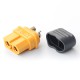 Connector : XT60-L with cap Female plug (10pcs)