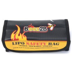 Lipo safety bag for charge, discharge & storage (185x75x60mm)