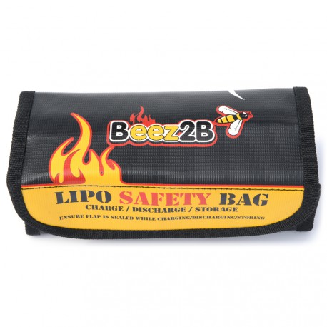 Lipo safety bag for charge, discharge & storage (185x75x60mm)