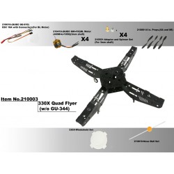 DISC.. 330X-Scorpion Quad Flyer kit (Motors & ESC)