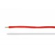 20AWG (0,50mm²) silicone wire, red - 1m