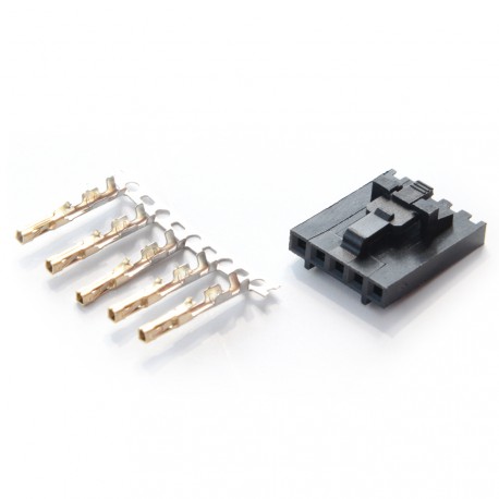 DISC.. Connecteur : prise Molex 5P Femelle (10pcs)