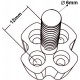 DISC.. Motor Prop. Adaptor