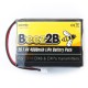 DISC.. 2s 7.4V 4000mAh lipo battery for Spektrum DX8 & DX7s radio