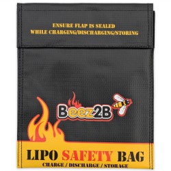 Lipo safety bag for charge, discharge & storage (180x220mm)