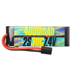 DISC.. 2s 7.4v 4000mAh 30C Lipo Battery for all Traxxas 1/10 Cars