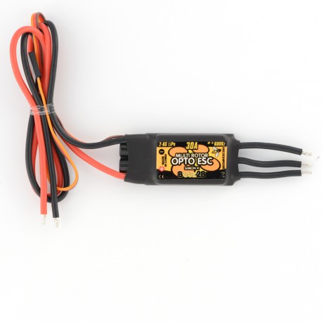 DISC.. Opto Multirotor SimonK ESC 30Amp 2-6S 25x43x9mm 25g