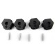 Rim Hub With Pin (4pcs) for Dune Racer / XB / XT