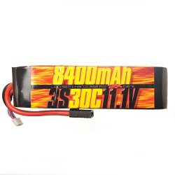 DISC.. 3s 11.1v 8400mAh 30C Lipo Battery for Traxxas 1/10 cars