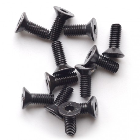 HM3x8mm Flat Hex Screw (12 pcs)