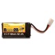 DISC.. 1s 3.7V 400mAh 25C lipo battery for WK Genius/Mini CP/Ladybird