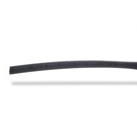 5mm thick shrink tube black - 1m