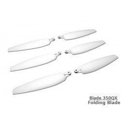 350QX  Foldable Blade -White (6 pcs, 3R+3L)