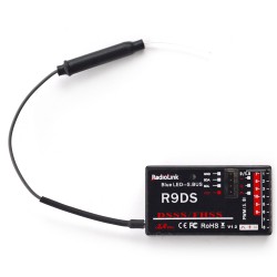 R9DS 2.4Ghz 9-Ch Receiver (DSSS + FHSS)