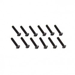 B head hex fine pitch screws HM4x20 (12 pcs)