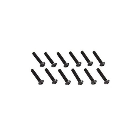 B head hex fine pitch screws HM4x20 (12 pcs)