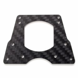 DISC.. carbon fiber front bottom frame for FPV 220 Competition racer