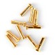 Connector : 4.0mm gold Bullet plated Male plug (10pcs)