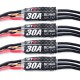 DISC.. Multi-rotor ESC Blheli (compatible Oneshot) 30Amp 2-4S (4 pcs)