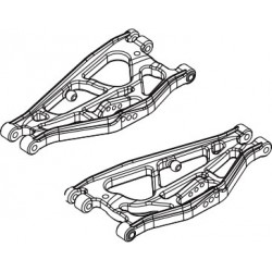 DISC.. Rr. Lower Susp. Arm (2pcs) for Mad Monster 1/6