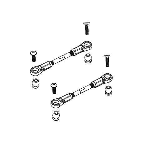 DISC.. Steering Link unit for Mad Monster 1/6