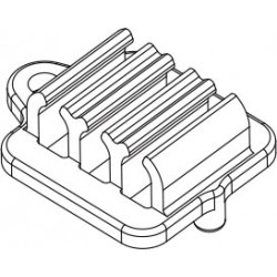 DISC.. Wire mount for Mad Monster 1/6