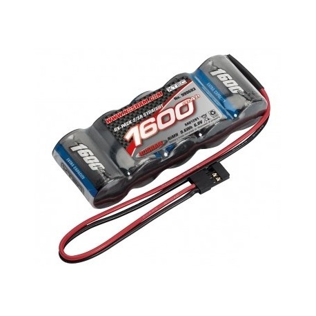 XTEC RX-pack Straight 2/3A NiMH JR 6.0V 1600mAh