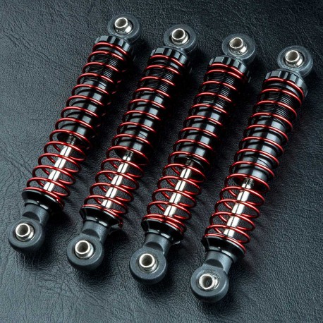 TC70 Alum. damper set (black) (4)