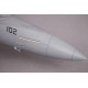 1/7 Jet 70mm EDF F/A-18F Super hornet Grey PNP kit