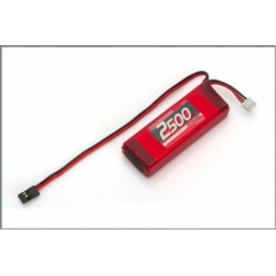 VTEC LiPo 2500 RX-Pack 2/3A Straight - RX-only - 7.4V