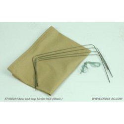 HC6 Khaki tarpaulin