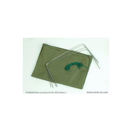 HC6 Army green tarpaulin