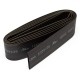 12mm thick shrink tube black - 1m