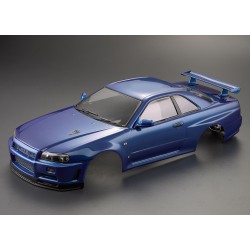 Nissan Skyline R34 195mm Metallic Blue lackiert RTU all-in