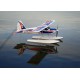 1/7 Plane 1400mm Kingfisher PNP kit with Floats & Skis w/ reflex syst