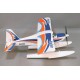 1/7 Plane 1400mm Kingfisher PNP kit with Floats & Skis w/ reflex syst