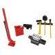 Set d'outils avec support - Rouge