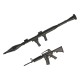 Machine gun and bazooka set