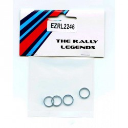 Aluminium diff. O-rings (4)