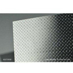 Aluminium simulation anti slide board