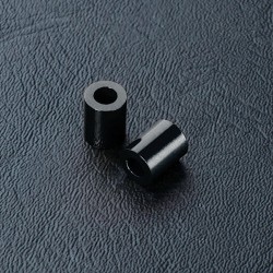 Alum. spacer 3X5.5X7 (black) (2)