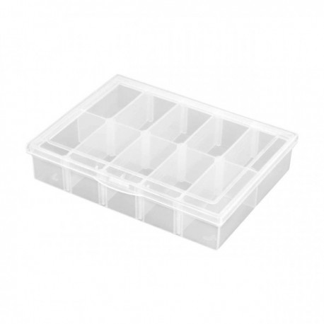 Assortment Case 10 compartments variabel 134x100x29mm