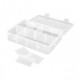 Assortment Case 8 compartments variabel 187x126x43mm