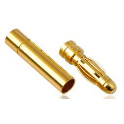 DISC. Euro Connector (Super Small) Male 2pcs.