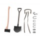 1/6 1941 MB SCALER - AXE AND SHOVEL SET