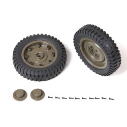 1/6 1941 MB SCALER - REAR WHEELS ASSEMBLY (1 Pair)